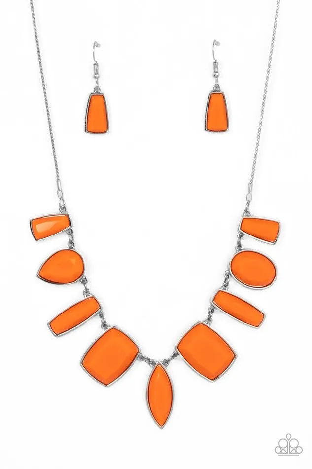 Paparazzi Necklace Luscious Luxe Orange Paparazzi Jewelry Necklaces Paparazzi Necklace Luscious Luxe Orange Paparazzi Jewelry Necklaces