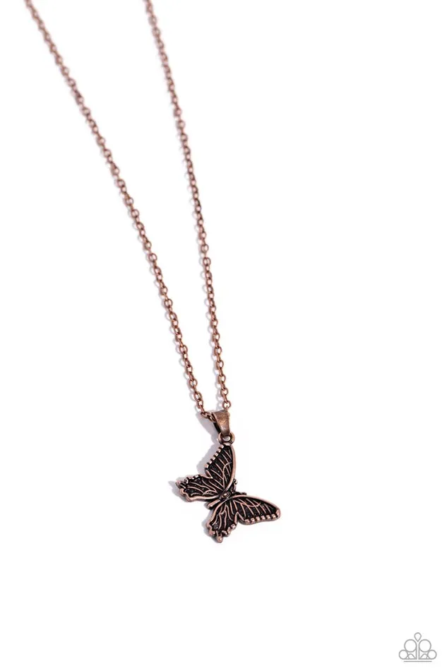 Paparazzi Necklace Midair Magic Copper Paparazzi Jewelry Necklaces Paparazzi Necklace Midair Magic Copper Paparazzi Jewelry Necklaces