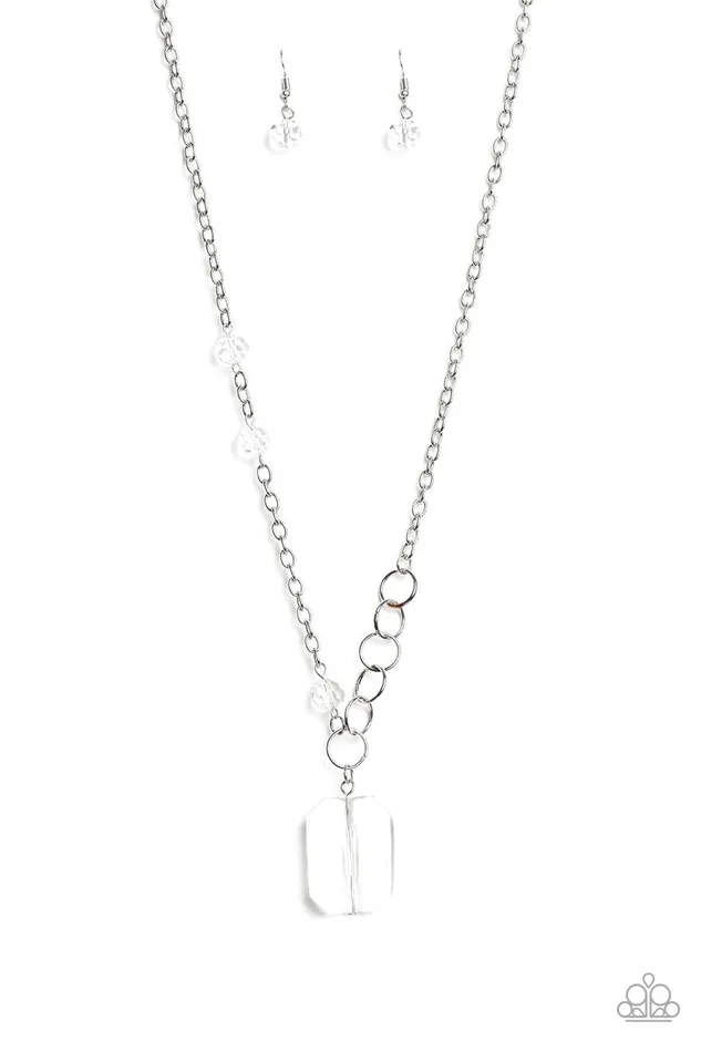 Paparazzi Necklace Never a Dull Moment White Paparazzi Jewelry Necklaces Paparazzi Necklace Never a Dull Moment White Paparazzi Jewelry Necklaces
