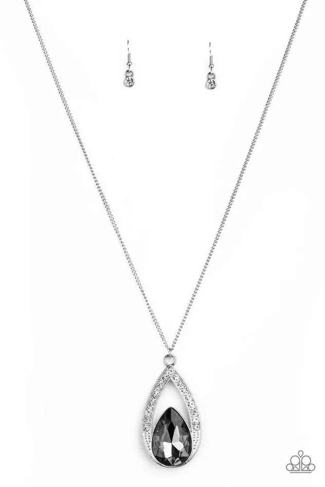Paparazzi Necklace Notorious Noble Silver Paparazzi Jewelry Necklaces