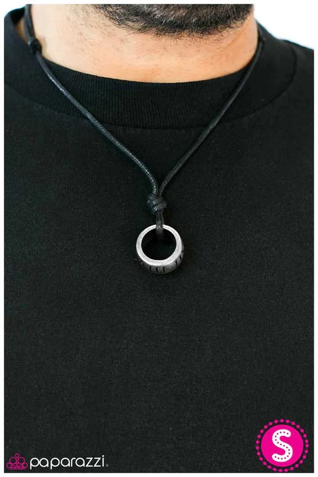 Paparazzi Necklace Roman Numerals Black Paparazzi Jewelry Necklaces