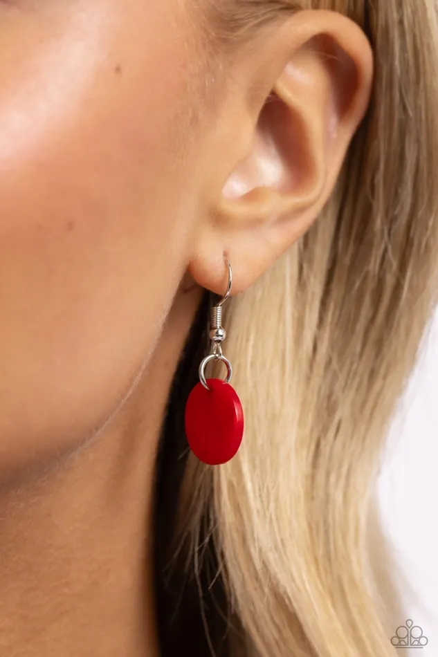 Paparazzi Necklace Shell Sensation Red Paparazzi Jewelry Necklaces Paparazzi Necklace Shell Sensation Red Paparazzi Jewelry Necklaces