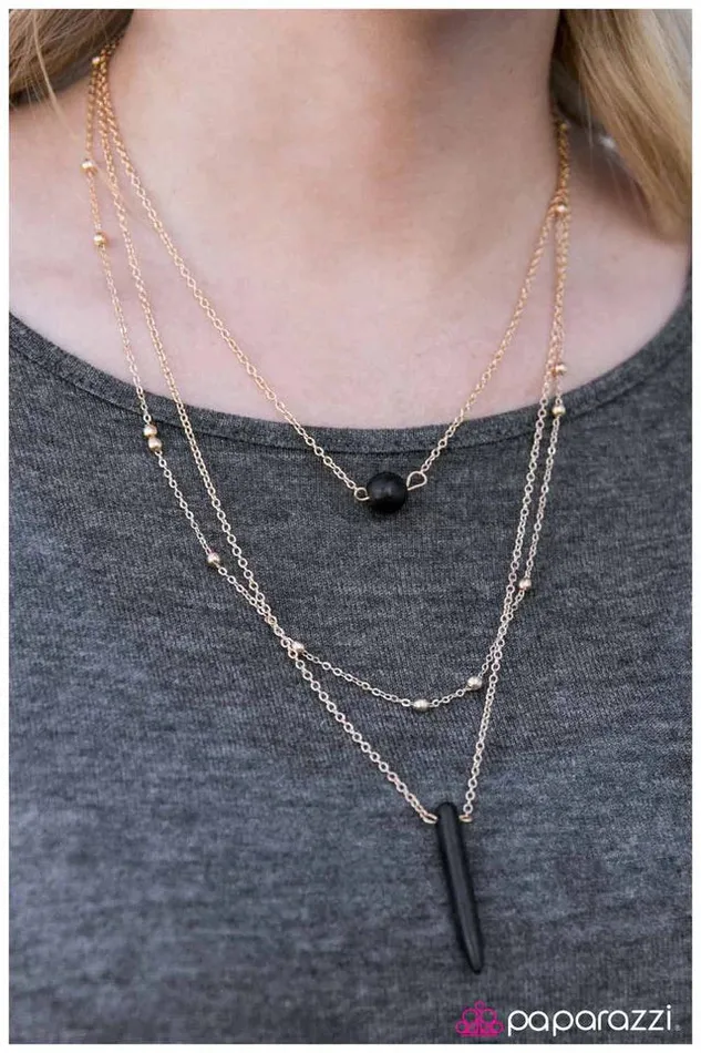 Paparazzi Necklace The Quest For Fire Gold Paparazzi Jewelry Necklaces