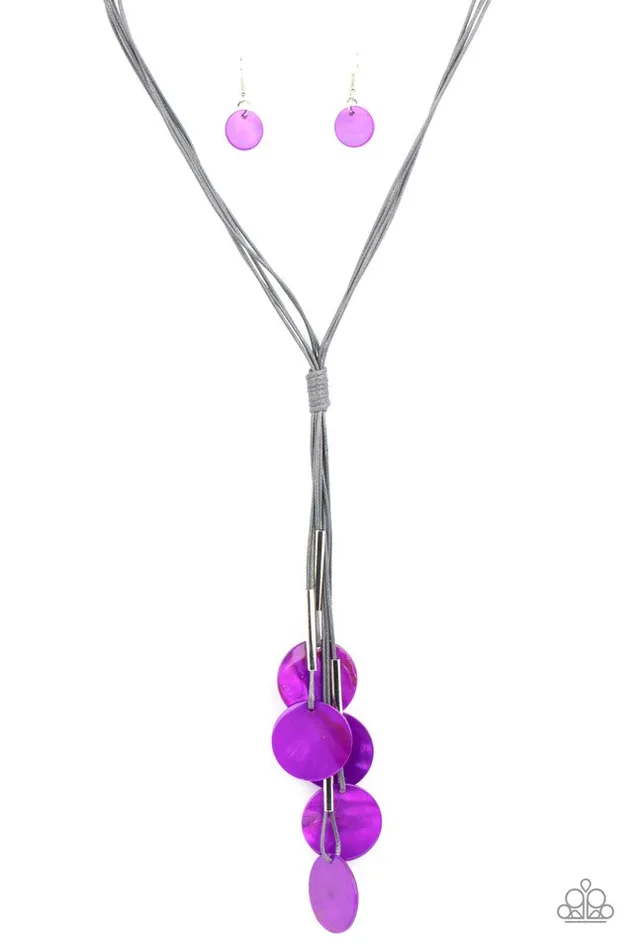 Paparazzi Necklace Tidal Tassels Purple Paparazzi Jewelry Necklaces Paparazzi Necklace Tidal Tassels Purple Paparazzi Jewelry Necklaces