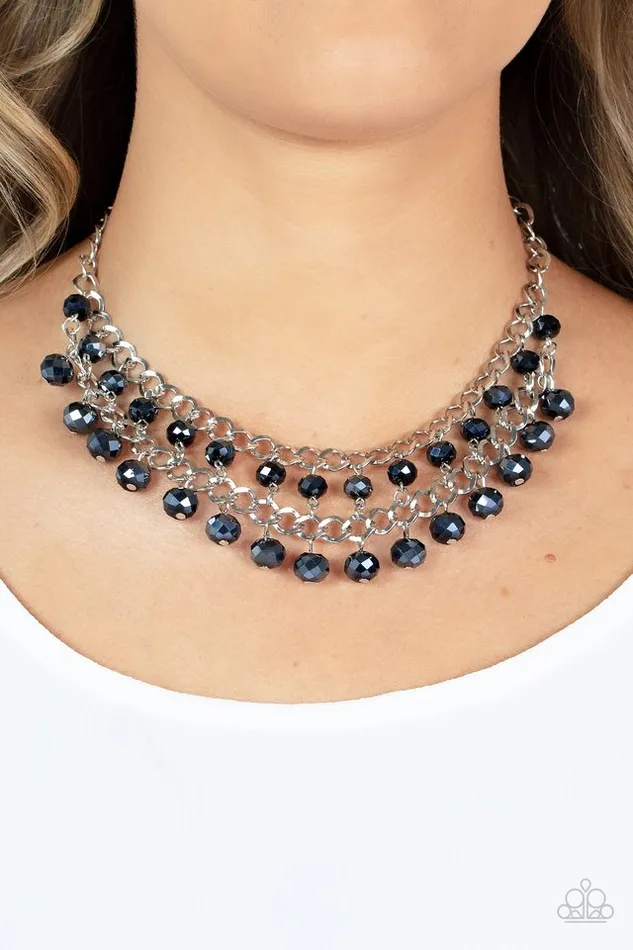 Paparazzi Necklace Urban Palace Blue Paparazzi Jewelry Necklaces