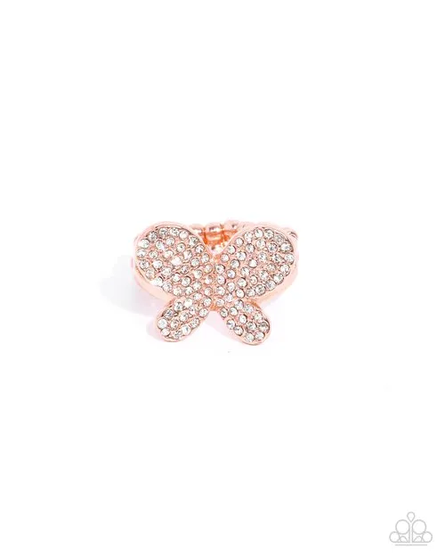 Paparazzi Ring Aerial Anthem Copper Paparazzi Jewelry Rings Paparazzi Ring Aerial Anthem Copper Paparazzi Jewelry Rings