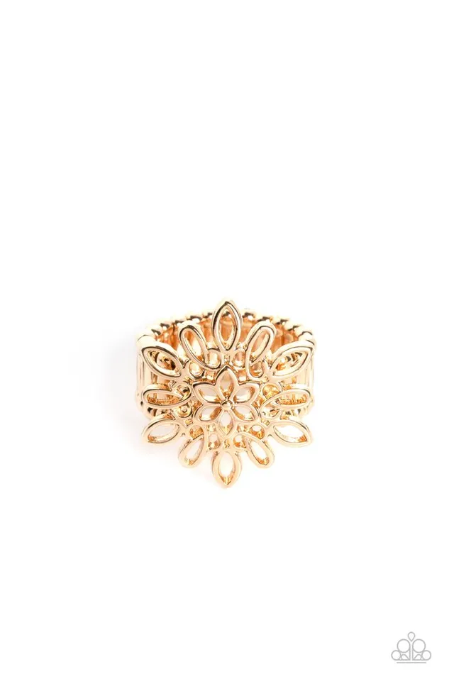 Paparazzi Ring Coastal Chic Gold Paparazzi Jewelry Rings Paparazzi Ring Coastal Chic Gold Paparazzi Jewelry Rings