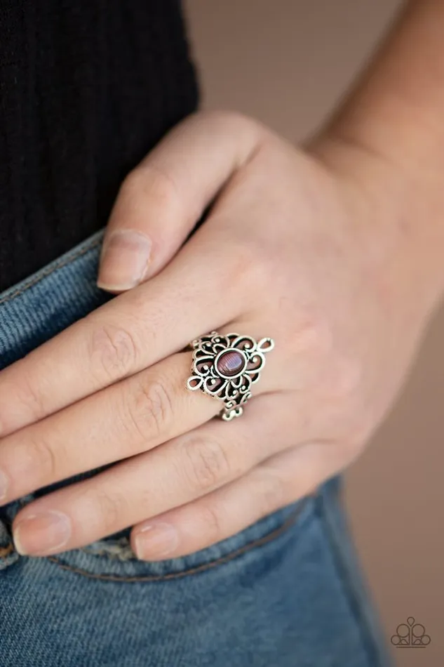 Paparazzi Ring DEW Your Thing Purple Paparazzi Jewelry Rings