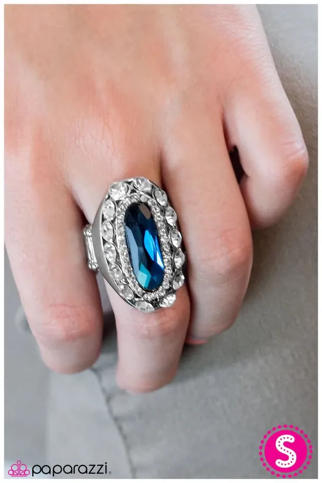 Paparazzi Ring Its Good to be Queen Blue Paparazzi Jewelry Rings