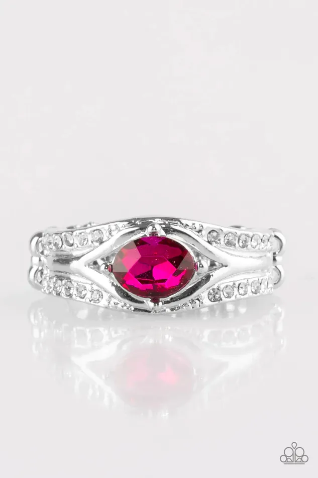 Paparazzi Ring The Insider Pink Paparazzi Jewelry Rings
