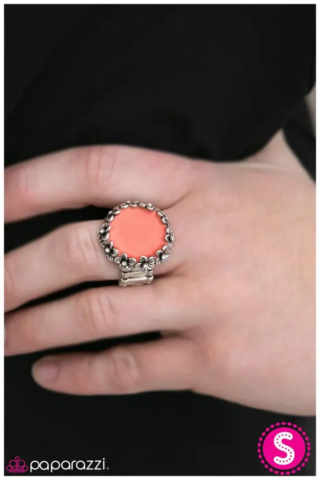 Paparazzi Ring The Summer Games Orange Paparazzi Jewelry Rings