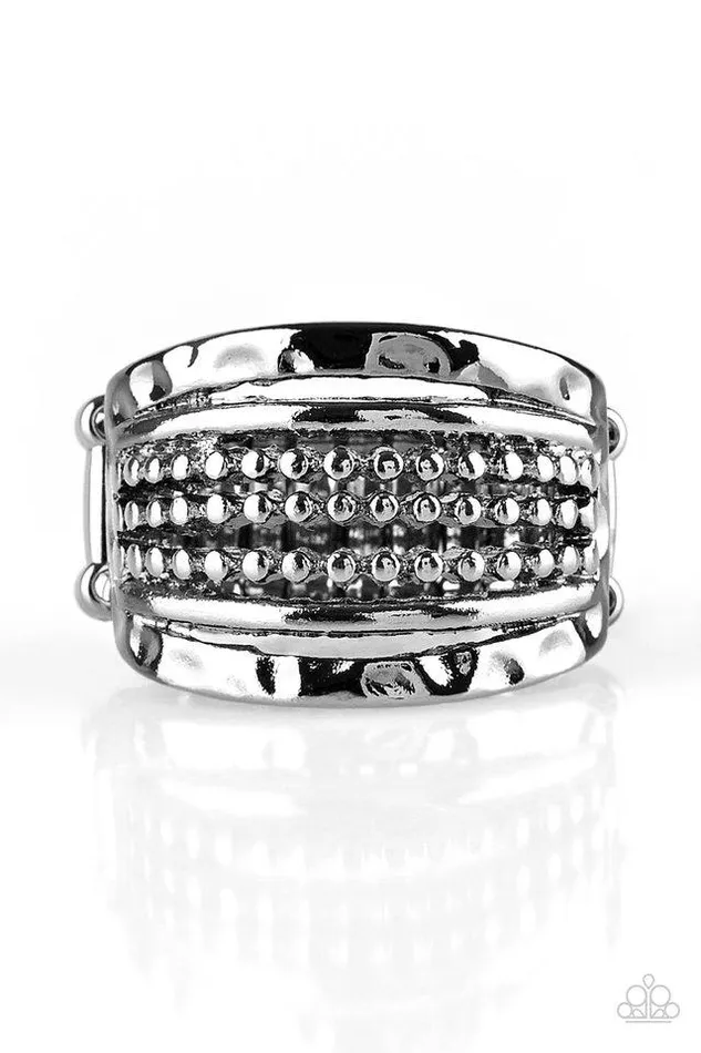 Paparazzi Ring Trailblazin Trails Black Paparazzi Jewelry Rings