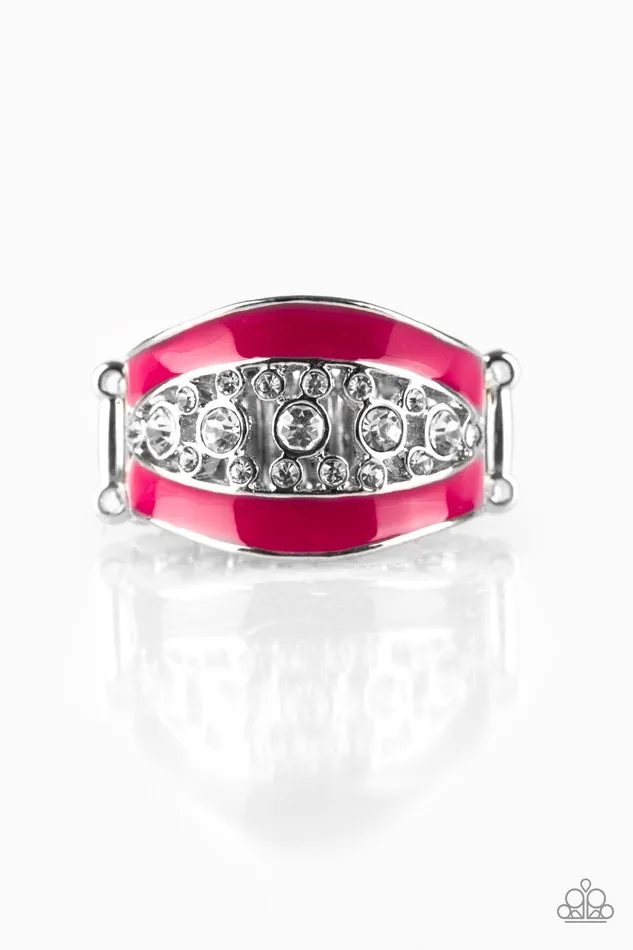 Paparazzi Ring Trending Treasure Pink Paparazzi Jewelry Rings