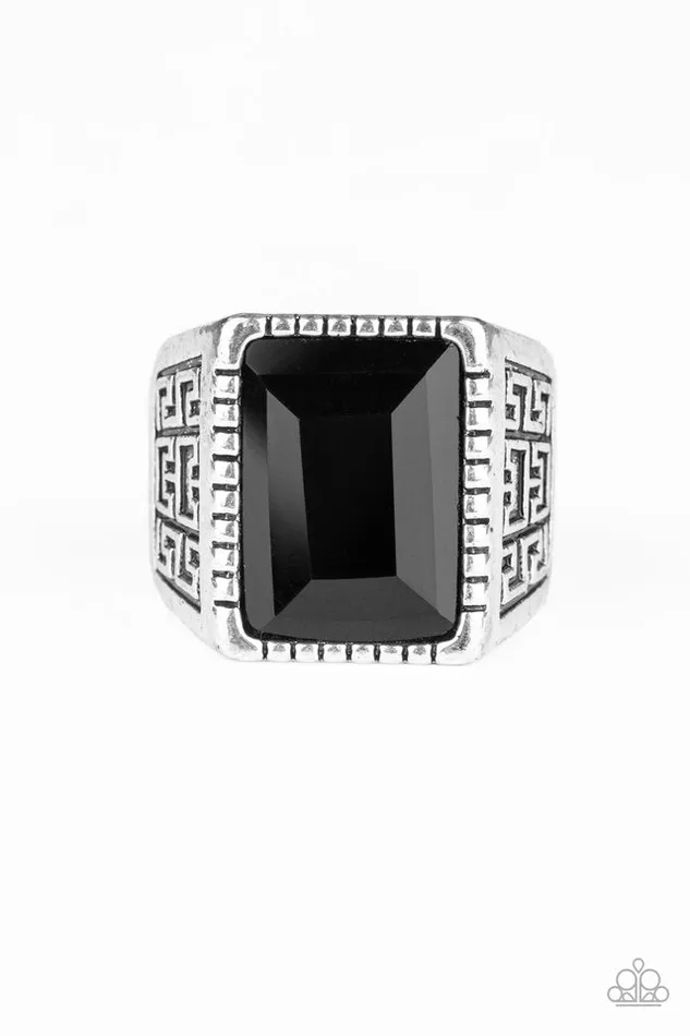 Paparazzi Ring Winning Attitude Black Paparazzi Jewelry Rings Paparazzi Ring Winning Attitude Black Paparazzi Jewelry Rings