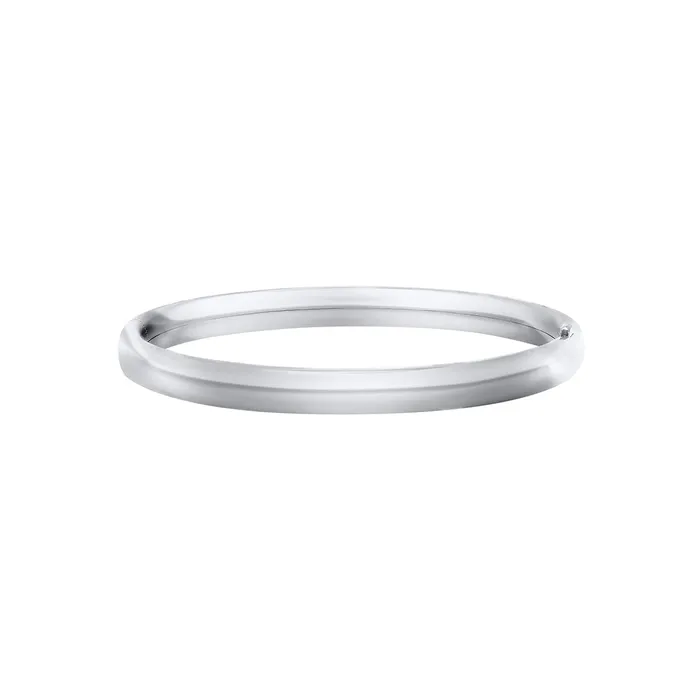 Rings Croghans Baby Sterling Silver Plain Bangle