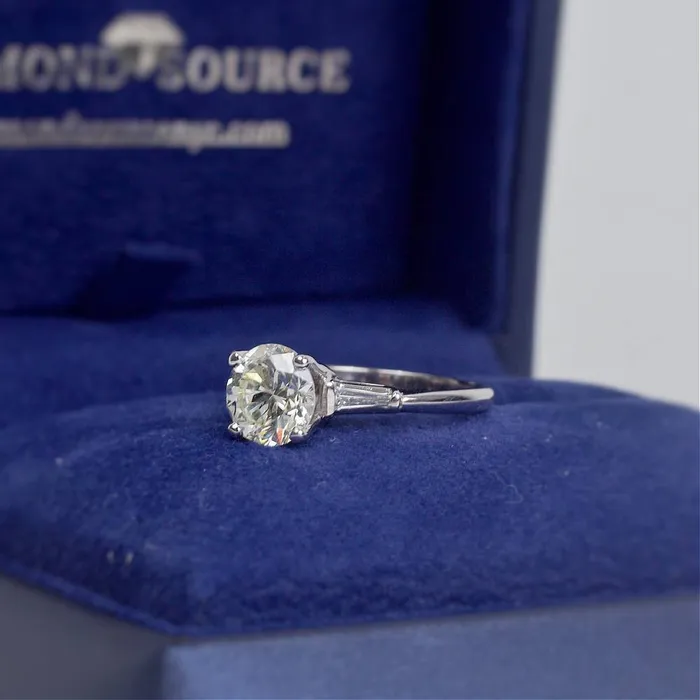Rings Diamond Source NYC Remaining Balance for Natural Diamonds Engagement Ring with 245ct of Total Diamond Weight in Platinum ENG17500021 Rings Diamond Source NYC Remaining Balance for Natural Diamonds Engagement Ring with 245ct of Total Diamond Weight in Platinum ENG17500021