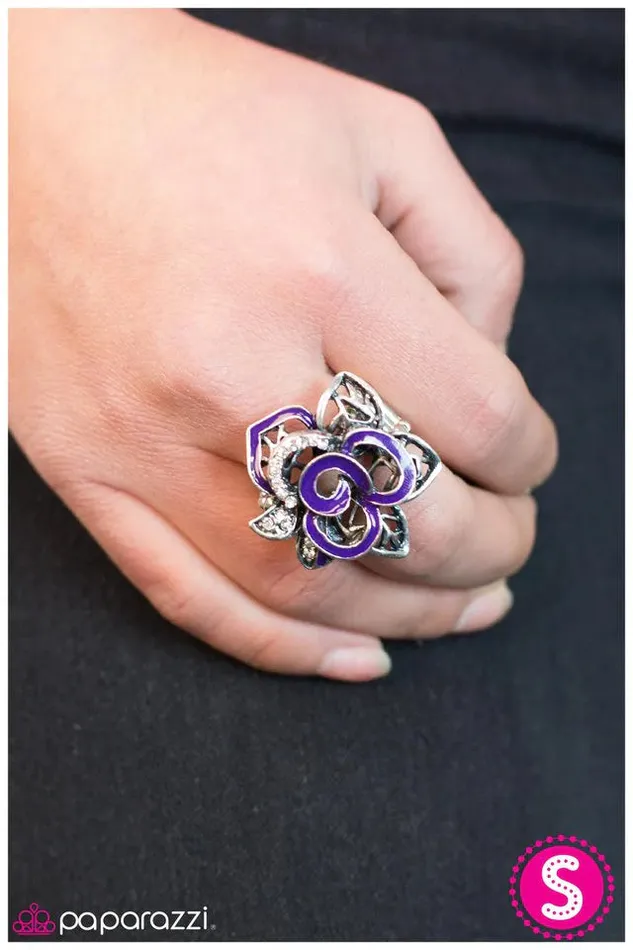 Rings Paparazzi Jewelry Paparazzi Ring A Little Loopy Purple