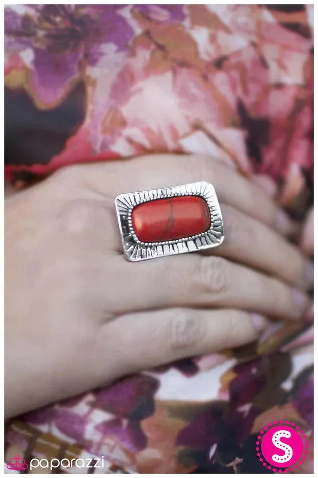 Rings Paparazzi Jewelry Paparazzi Ring Cowgirl Dreams Red