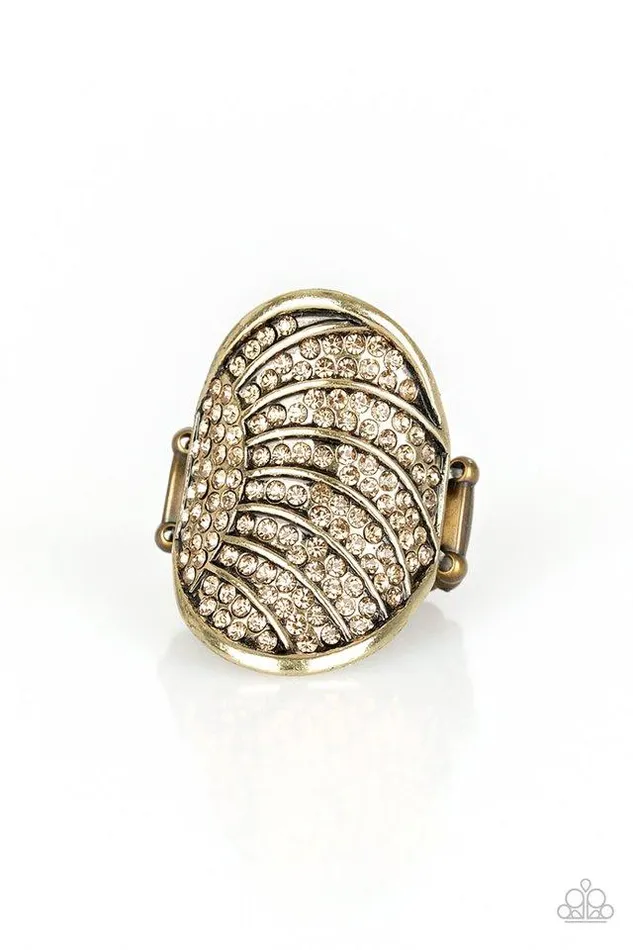 Rings Paparazzi Jewelry Paparazzi Ring Dazzle Daze Brass