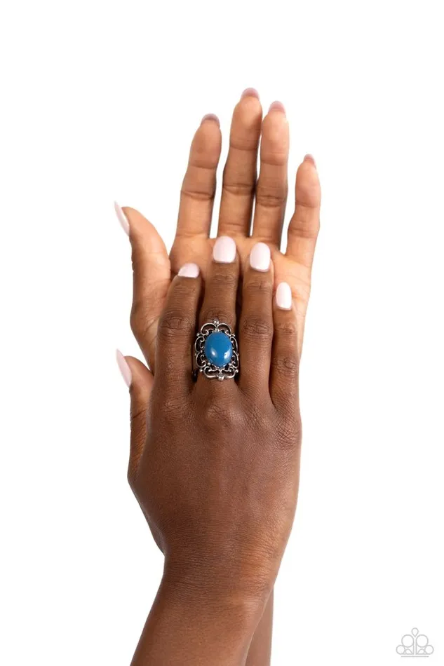 Rings Paparazzi Jewelry Paparazzi Ring Happily EVERGLADE After Blue