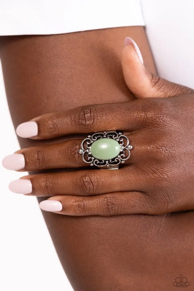 Rings Paparazzi Jewelry Paparazzi Ring Happily EVERGLADE After Green