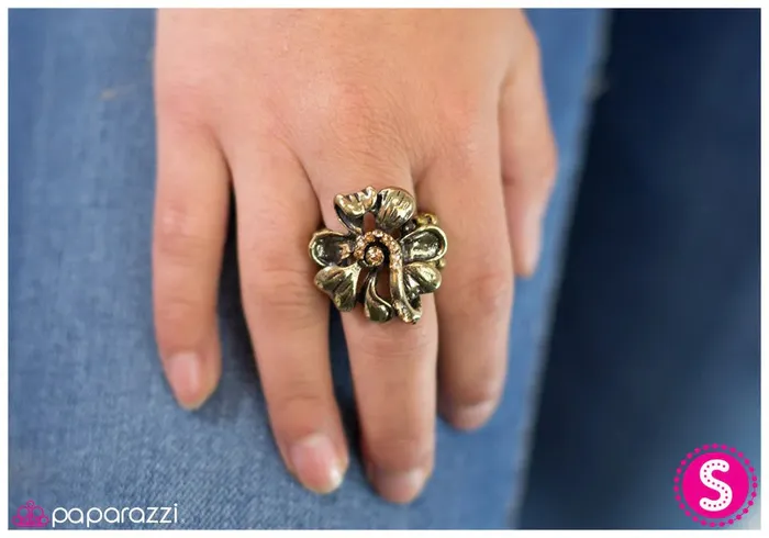 Rings Paparazzi Jewelry Paparazzi Ring Never Ending Summer Brass