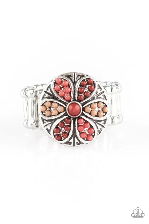 Rings Paparazzi Jewelry Paparazzi Ring Summer Sandcastles Brown