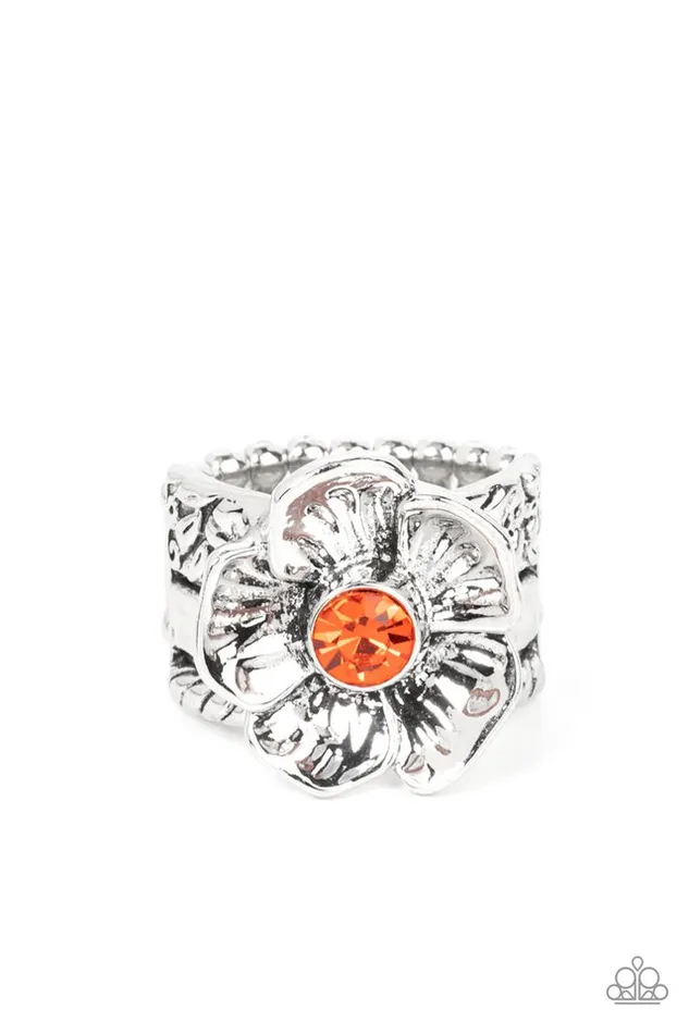 Rings Paparazzi Ring Prismatically Petunia Orange Paparazzi Jewelry Rings Paparazzi Ring Prismatically Petunia Orange Paparazzi Jewelry
