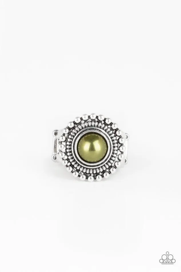 Rings Paparazzi Ring Regal Royal Green Paparazzi Jewelry