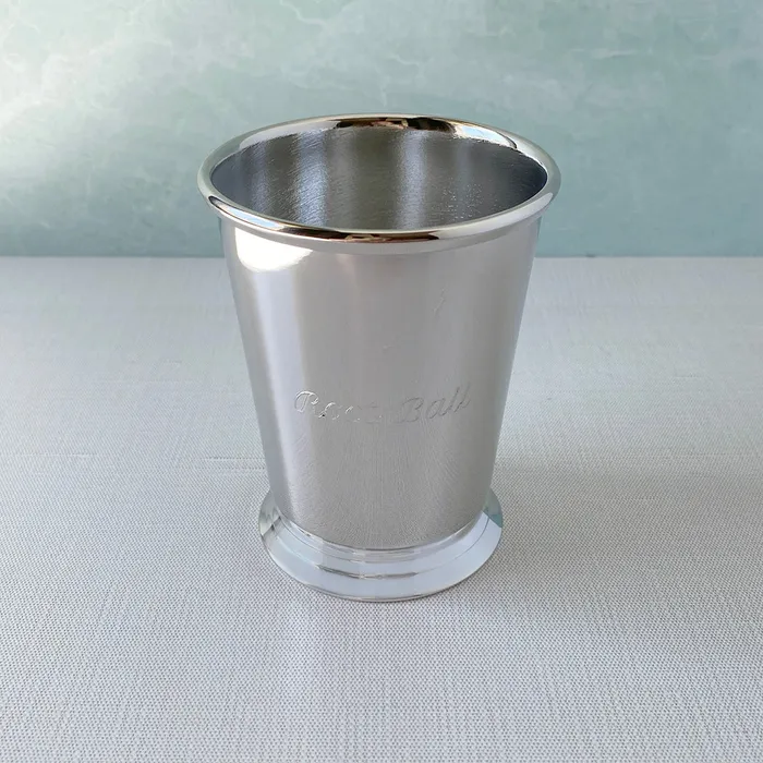 Rings Silver Plated Julep Cup 11oz Croghans