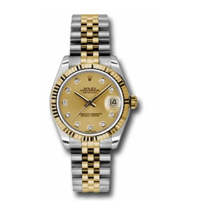 Rolex Bracelets Rolex Datejust 31mm Ref 178273 chdj Champagne Diamond Dial Two Tone Stainless Steel 18K Yellow Gold Jubilee Bracelet Womens Watch Rolex Bracelets Rolex Datejust 31mm Ref 178273 chdj Champagne Diamond Dial Two Tone Stainless Steel 18K Yellow Gold Jubilee Bracelet Womens Watch