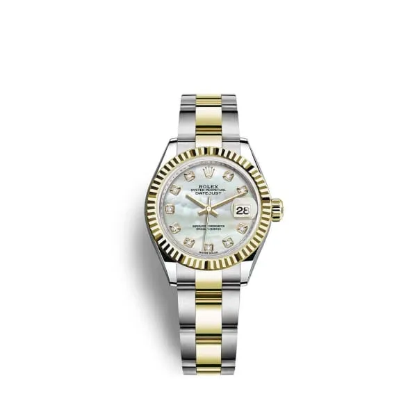 Rolex Bracelets Rolex LadyDatejust 28mm Ref 2791730014 White Mother of Pearl Diamond Dial Two Tone Stainless Steel 18K Yellow Gold Oyster Bracelet Womens Watch Rolex Bracelets Rolex LadyDatejust 28mm Ref 2791730014 White Mother of Pearl Diamond Dial Two Tone Stainless Steel 18K Yellow Gold Oyster Bracelet Womens Watch