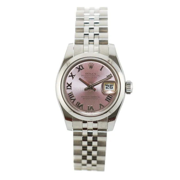 Rolex Datejust 26 Watch Pink Roman Dial Automatic Preowned Preowned Rolex Watches Rolex Datejust 26 Watch Pink Roman Dial Automatic Preowned Preowned Rolex Watches
