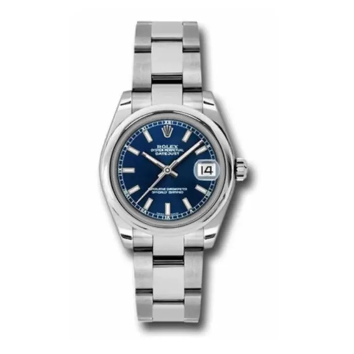 Rolex Datejust 31mm Ref 1782400023 Blue Dial Stainless Steel Oyster Bracelet Womens Watch Rolex Bracelets Rolex Datejust 31mm Ref 1782400023 Blue Dial Stainless Steel Oyster Bracelet Womens Watch Rolex Bracelets