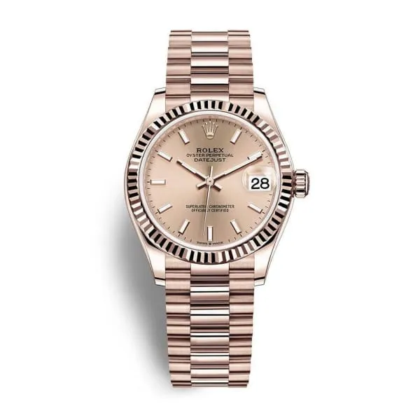Rolex Datejust 31mm Ref 2782750037 Rose Dial 18K Rose Gold President Bracelet Womens Watch Rolex Bracelets Rolex Datejust 31mm Ref 2782750037 Rose Dial 18K Rose Gold President Bracelet Womens Watch Rolex Bracelets