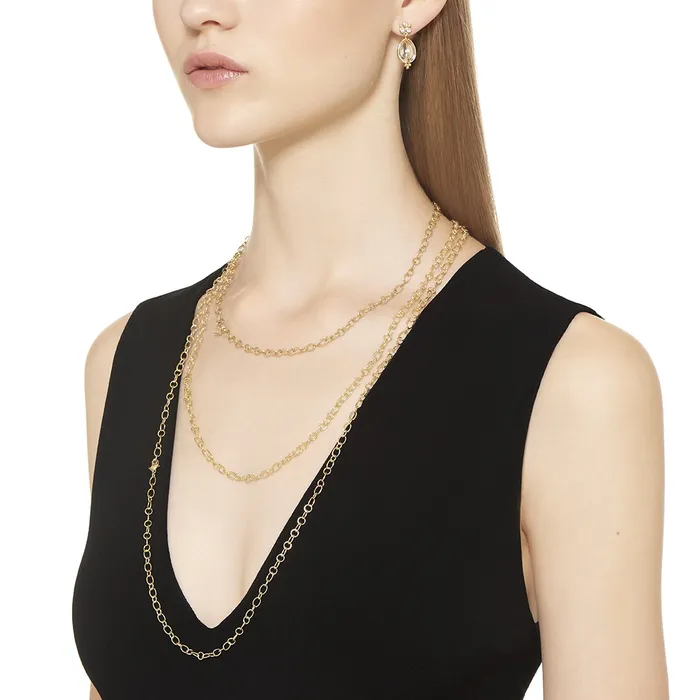 Temple St Clair Necklaces Temple St Clair Ribbon Chain Necklace