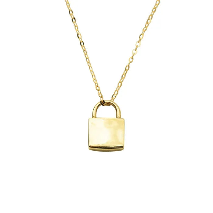 TheRoseGypsy Necklaces 14k Padlock Necklace