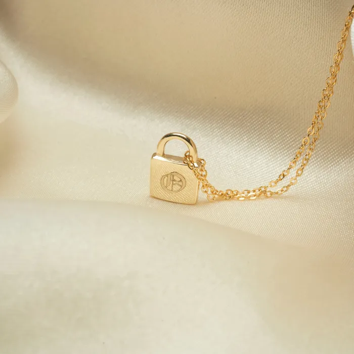 TheRoseGypsy Necklaces 14k Padlock Necklace