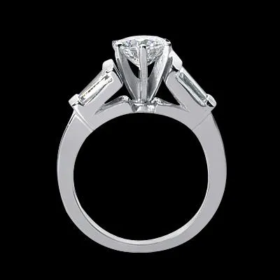 239 Ct Natural Earth Mined Diamonds Engagement Ring White Gold Three Stone GB Rings