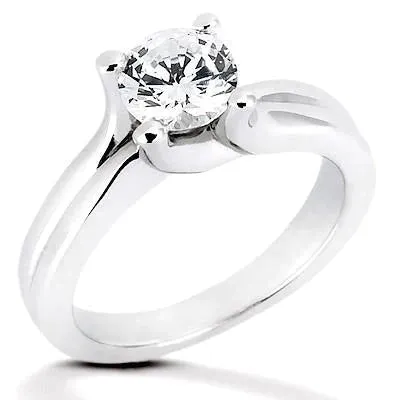 25 Carat Round Natural Earth Mined Diamond Anniversary Ring GB Rings
