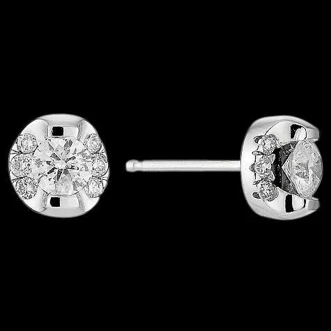 250 Ct G Si1 Natural Earth Mined Diamond Stud Earring White Gold GB Earrings 250 Ct G Si1 Natural Earth Mined Diamond Stud Earring White Gold GB Earrings