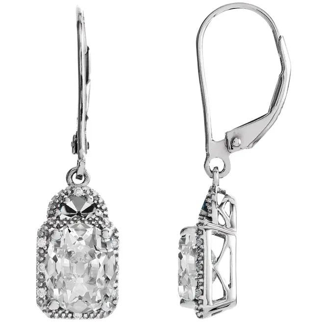 650 Carats Oval Old Cut Natural Earth Mined Diamond Halo Drop Earrings White Gold HarryChadEntcom Earrings 650 Carats Oval Old Cut Natural Earth Mined Diamond Halo Drop Earrings White Gold HarryChadEntcom Earrings