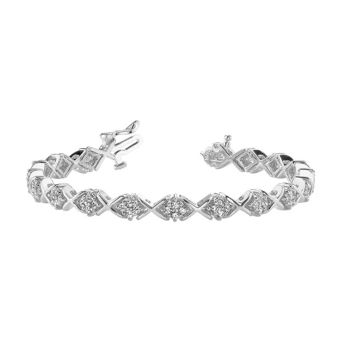 720 Ct Brilliant Cut Gorgeous Real Natural Earth Mined Diamonds Tennis Bracelet White Gold GB Bracelets 720 Ct Brilliant Cut Gorgeous Real Natural Earth Mined Diamonds Tennis Bracelet White Gold GB Bracelets