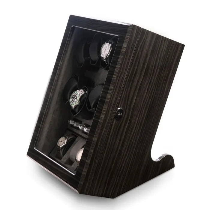 Bey Berk Louis Ash Wood High Laqcuer Eight Watch Winder and Storage Case Bey Berk Watches Bey Berk Louis Ash Wood High Laqcuer Eight Watch Winder and Storage Case Bey Berk Watches