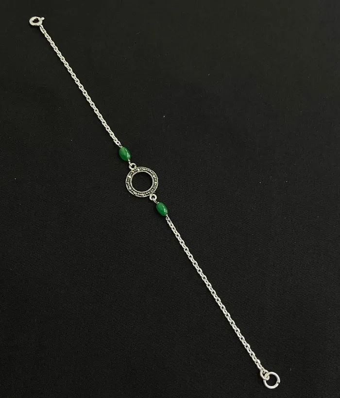 Bharati Bracelets The Vamshika Silver Bracelet