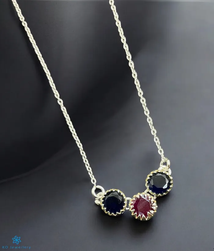 Bharati Necklaces The Nirupa Silver Necklace