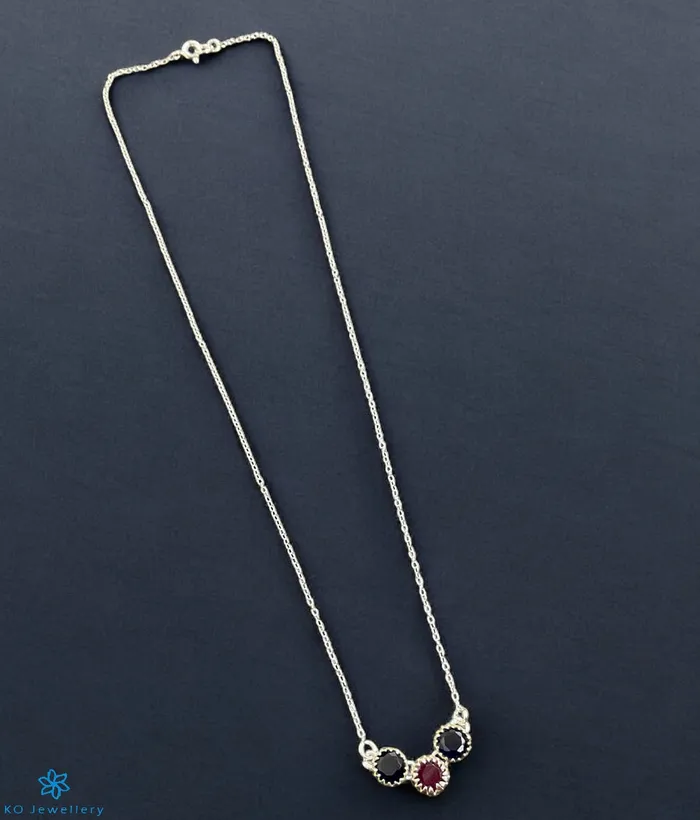 Bharati Necklaces The Nirupa Silver Necklace