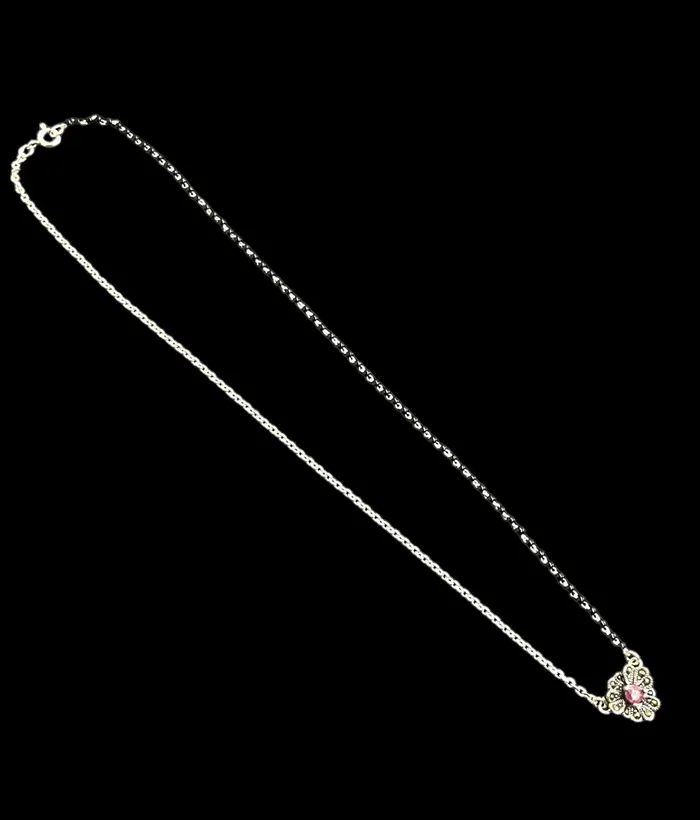 Bharati Necklaces The Niska Silver Mangalsutra Necklace