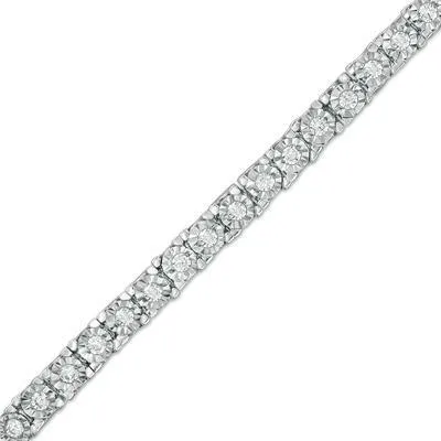 Bracelets GB 3 Carat Tennis Bracelet Round Real Natural Earth Mined Diamond Cut Mounting White Gold Jewelry Bracelets GB 3 Carat Tennis Bracelet Round Real Natural Earth Mined Diamond Cut Mounting White Gold Jewelry