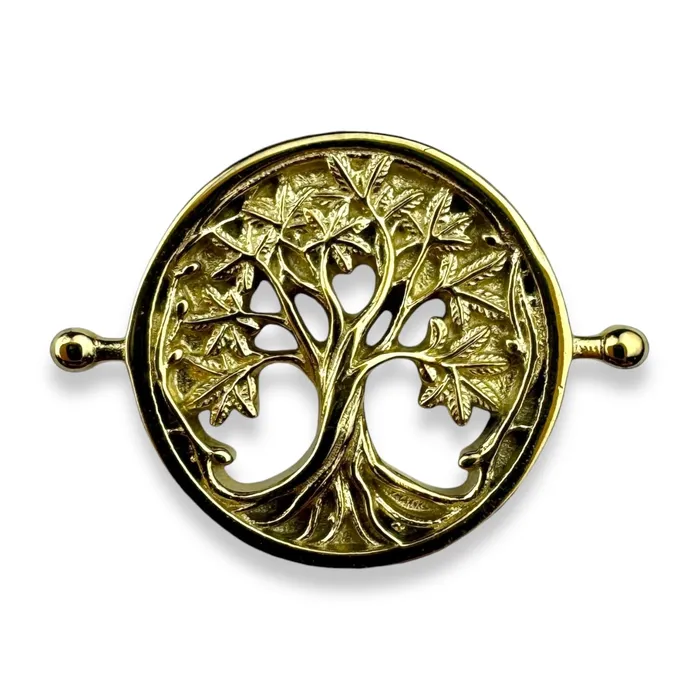 CONQUERing Necklaces Luxe Live Oak Tree Round Element